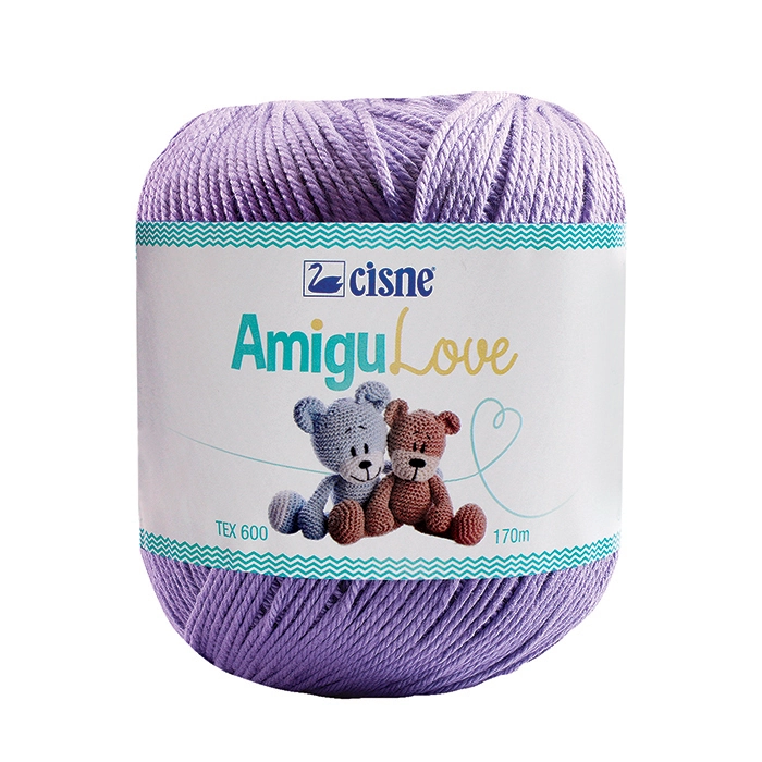 Croche Cisne Amigulove 170m Lilas