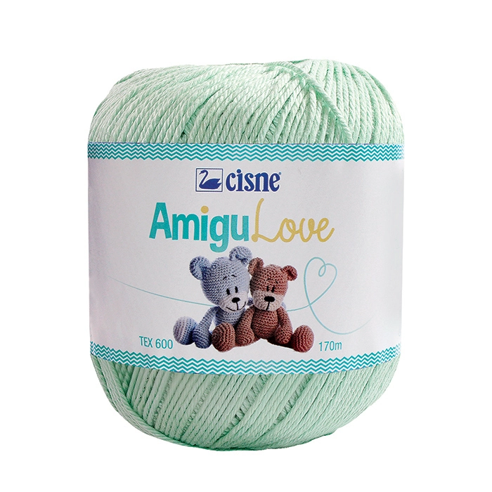 Croche Cisne Amigulove 170m Verde Agua Cod01092