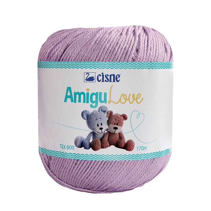 Croche Cisne Amigulove 170m Lilas Claro