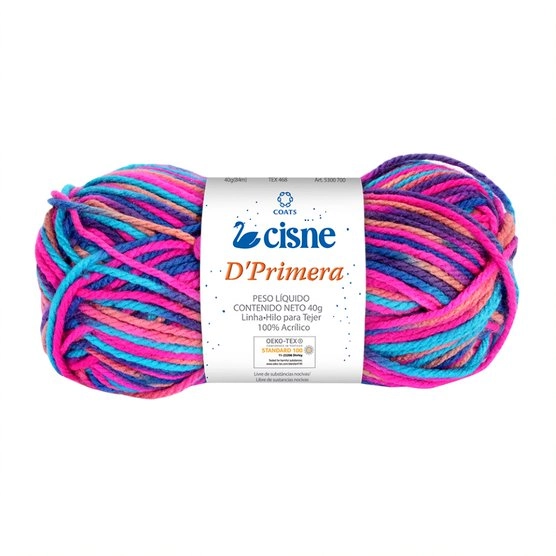 Novelo De La Cisne D Primera Multicolor 40g Cod01237