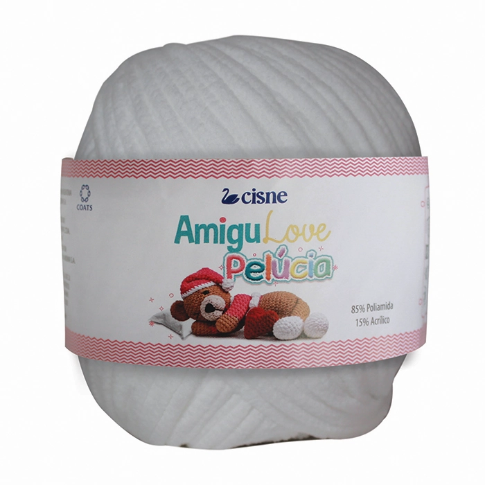 Fio P/ Amigurumi Cisne Amigulove Branco