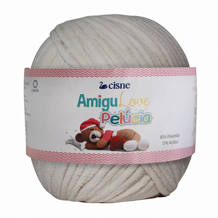 Fio P/ Amigurumi Cisne Amigulove Cru