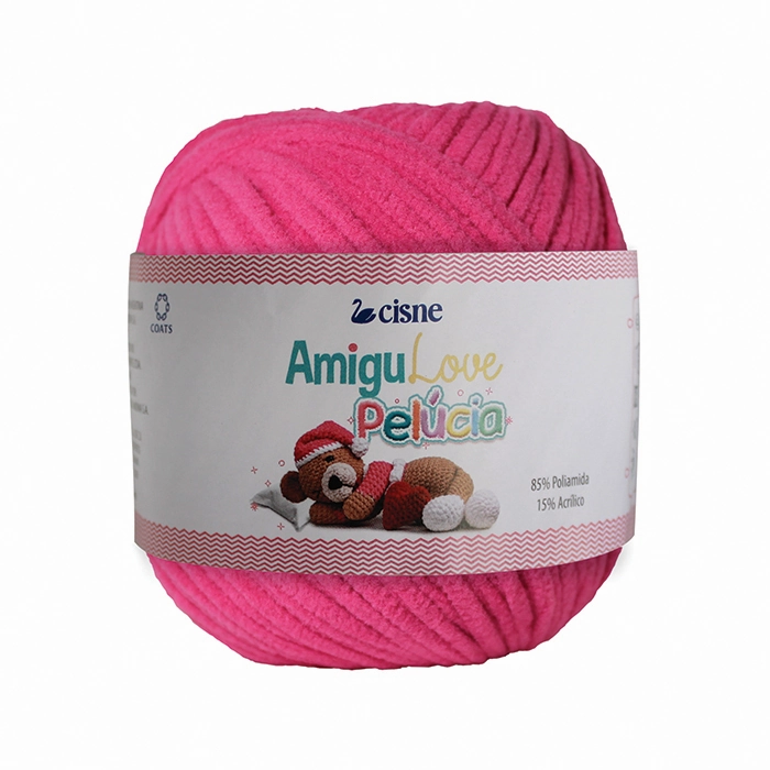 Fio P/ Amigurumi Cisne Amigulove Pink