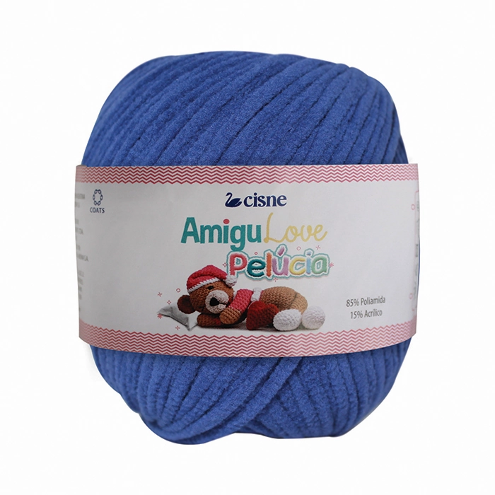 Fio P/ Amigurumi Cisne Amigulove Azul Marinho