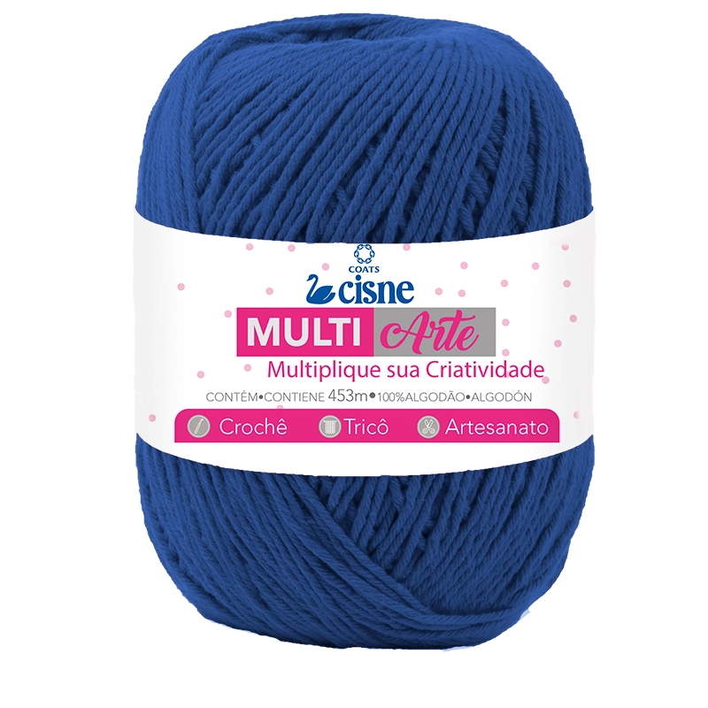 Linha Para Artesanato Cisne Multiarte Roxo 02