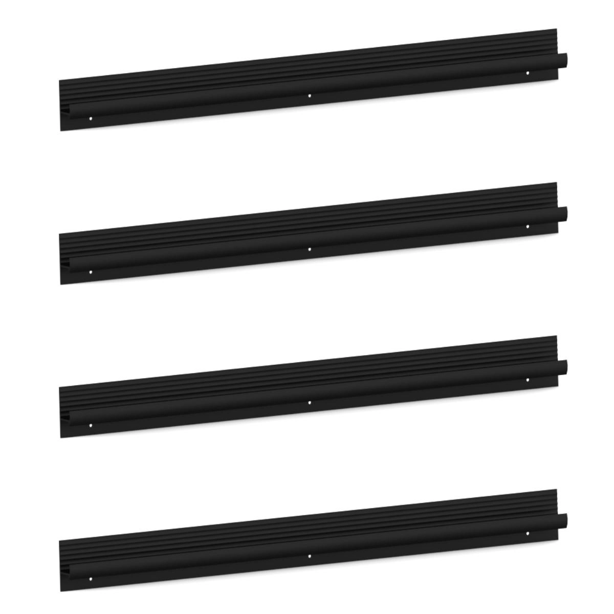 Kit 4 Puxadores 49,3cm Para Balcão Cozinha 150cm Veneza Multimóveis Mp3086