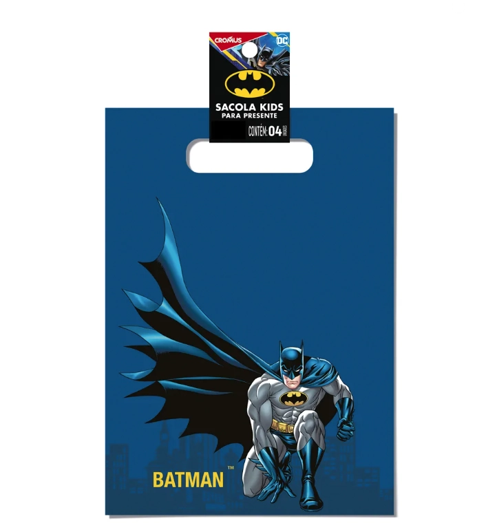 Sacola Kids 22x31cm Batman