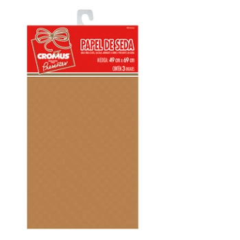 Papel Seda Auto Serv Toffe 49x69 C/03 Cromus