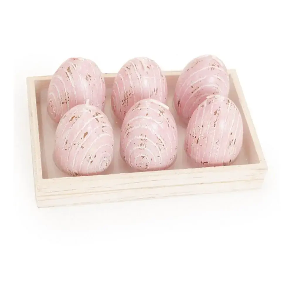 Vela Cromus Rustica Ovo Rosa P C/6