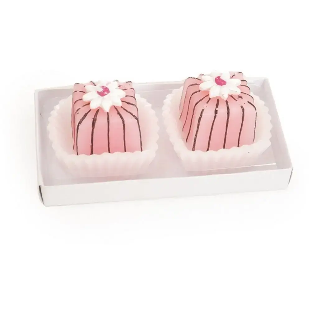 Vela Cromus Rustica Doce Quadrado Rosa G C/2