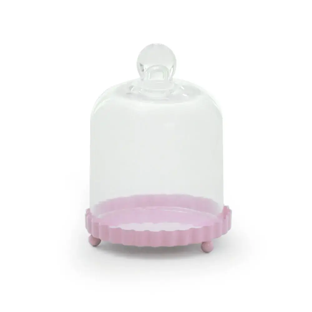 Mini Suporte P/cupcake Cromus Baixo Rosa