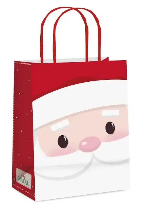 Sacola Papel Nicolau Cromus G 32x26,5x13 C/1 Un Cfsc