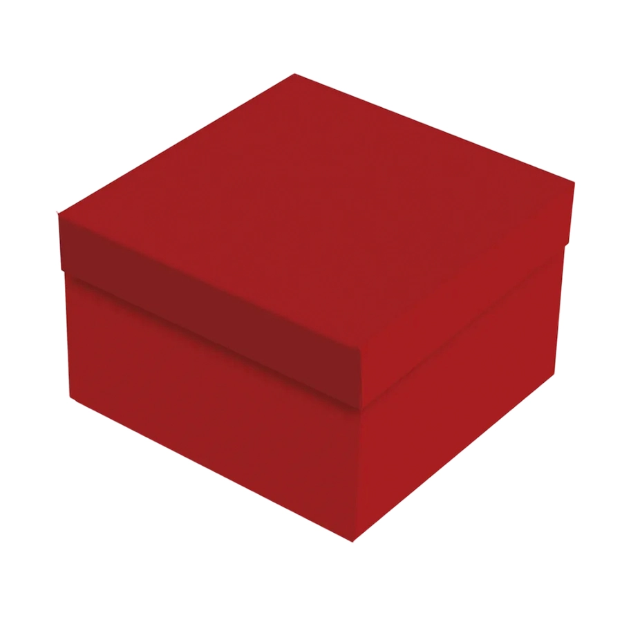 Cx Quadrada Cabernet Vermelho P 20x20x10cm Un Cromus