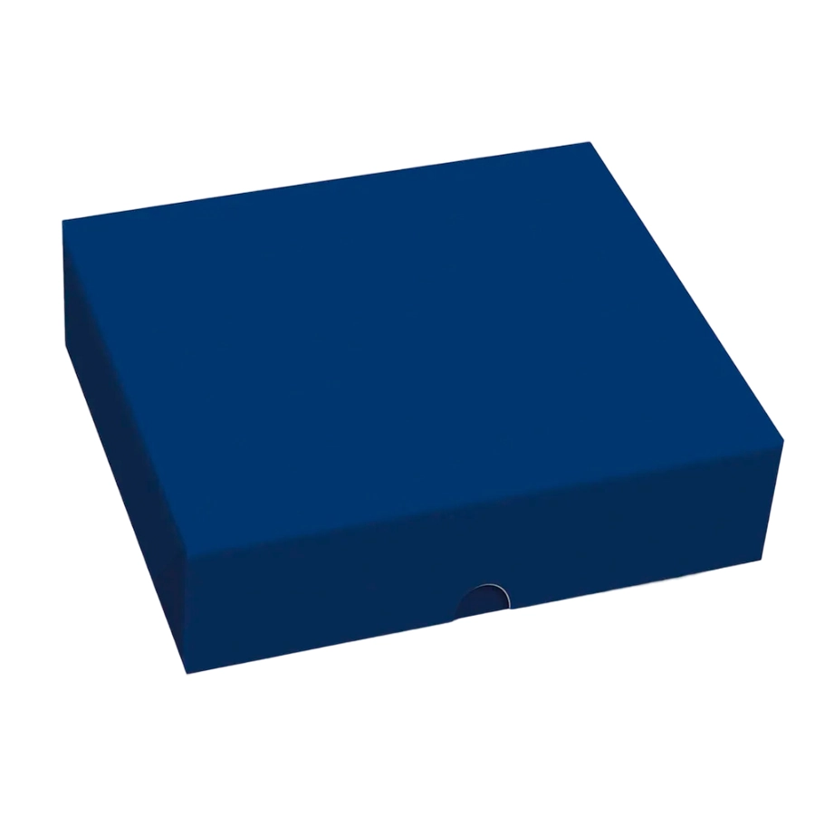 Cx Ret Tampa/fundo New Cobalto Az P 17x13,5x4,5cm Un Cromus