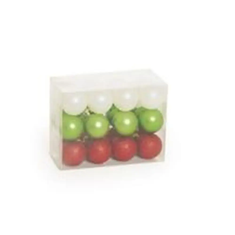 Bola Natal Cromus Maleta C/24 Un Br/vd/vm