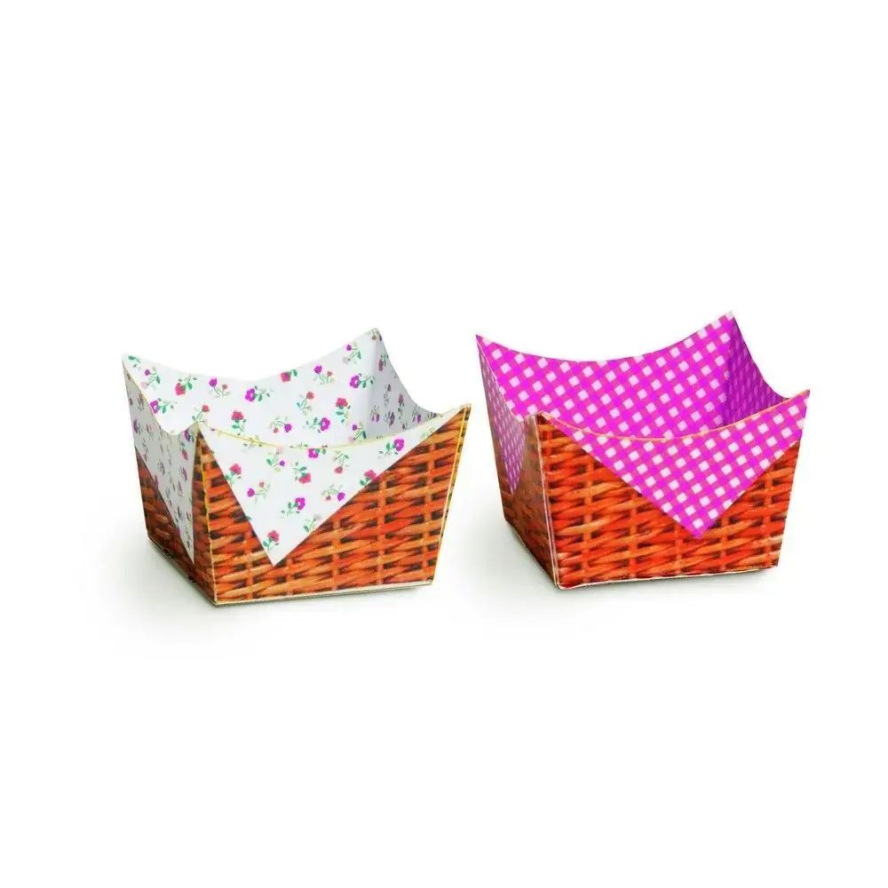 Forminha P/doce Cromus Cachepot Pic Nic Rosa