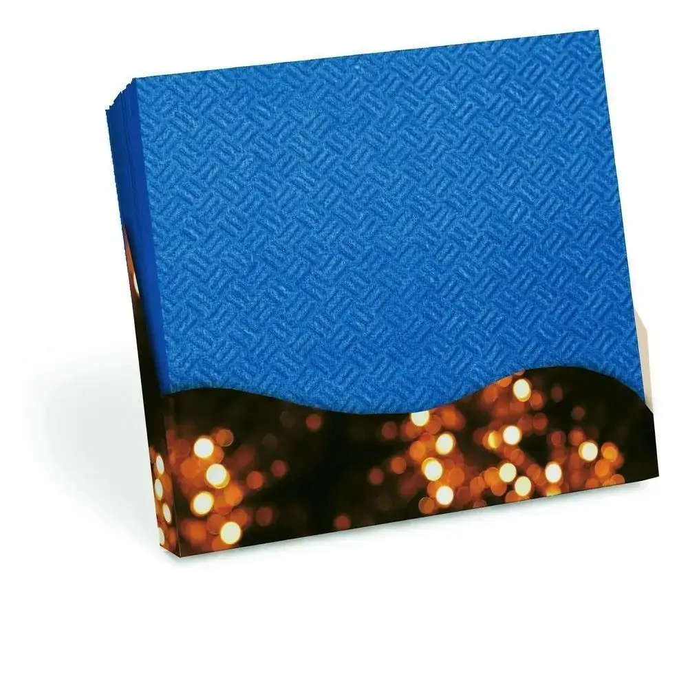 Guardanapo Cromus 25x25cm Azul Royal C/20