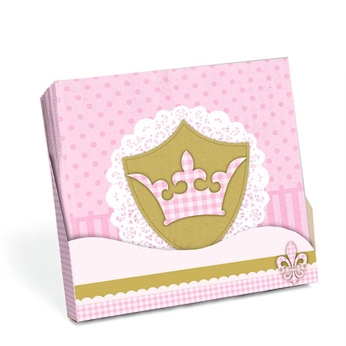 Guardanapos De Papel Reino Menina 33cm 20 Unidades Cromus