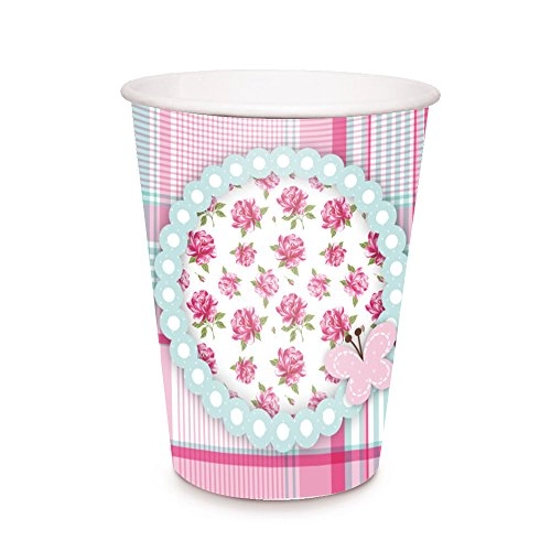 Copo Papel Cromus 240ml Jardim Encantado C/8