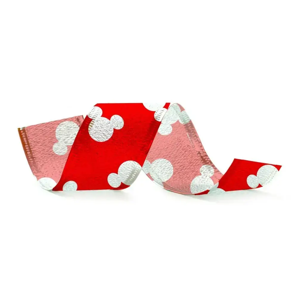 Fita Natal Cromus Mickey Verm/bco 14mmx9,14m