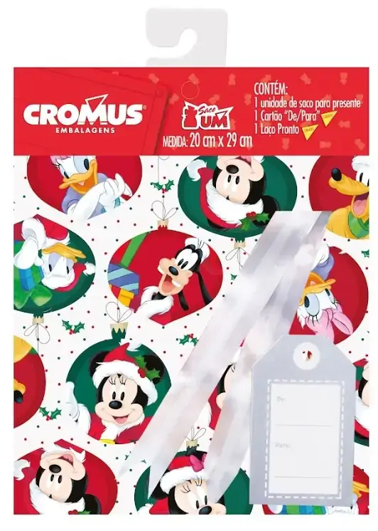 Kit Auto Serv Cromus C/1unid 60x90 Natal Disney
