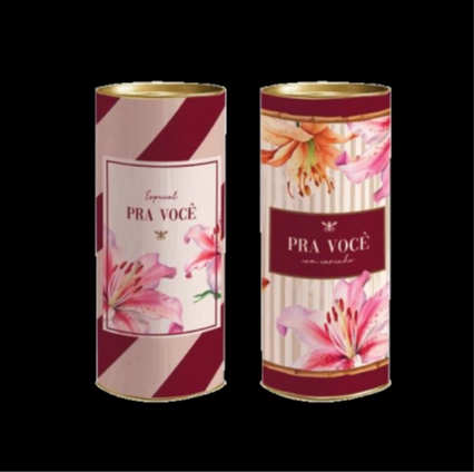 Lata P/presente Rigida Luiza Compose P 9x20 C/1 Un