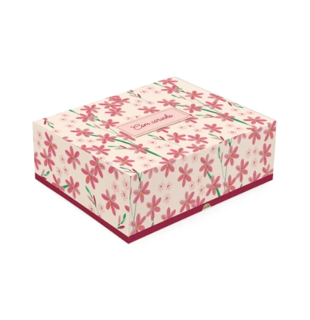 Cesta Na Caixa Cromus 27x19,5x9 Lilly P