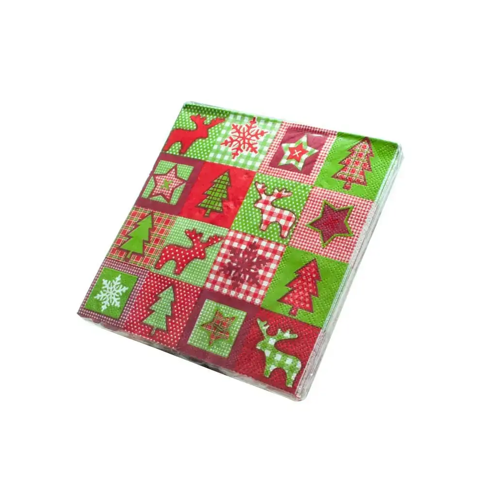 Guardanapo Cromus Patchwork Natal C/20