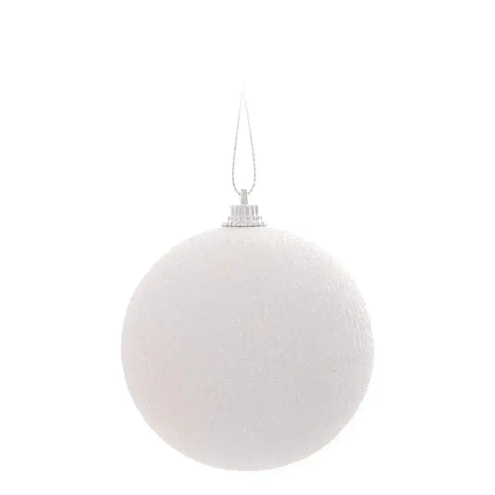 Bola Natal Cromus 10cm Prata