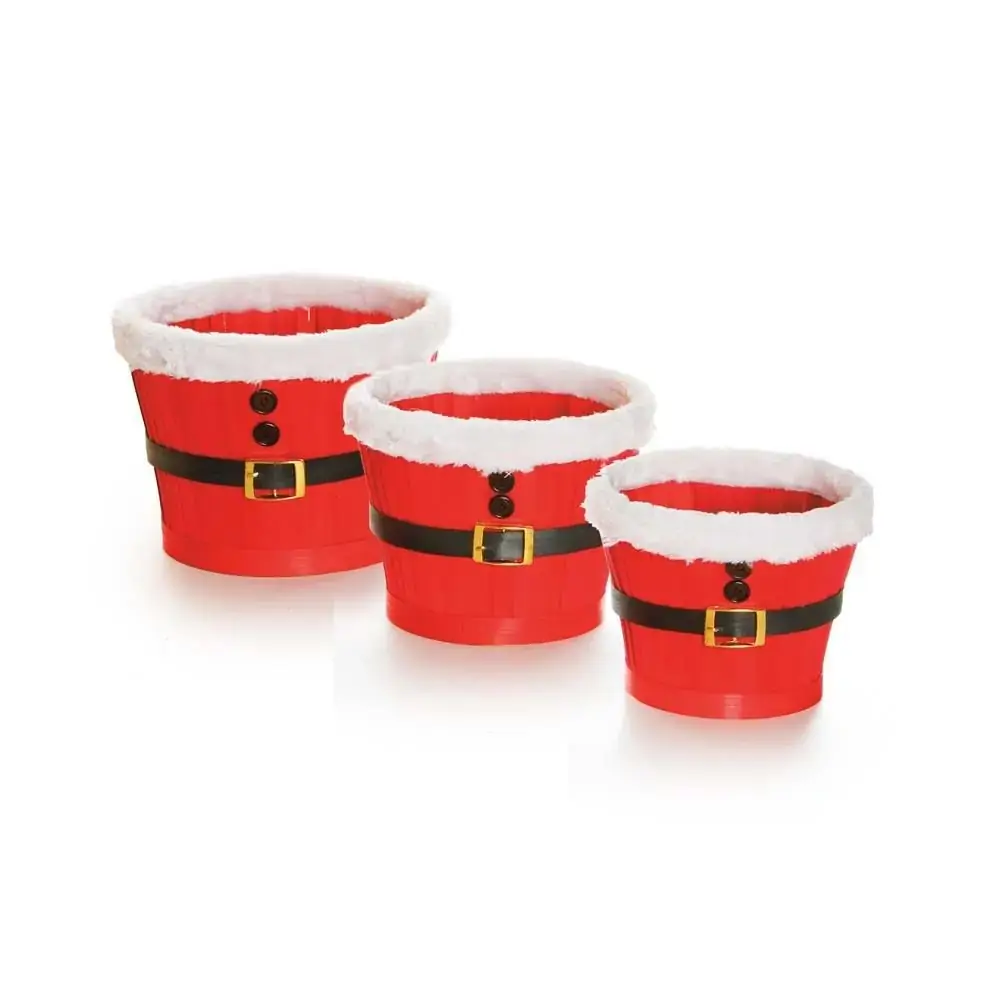 Jogo Cesta Red Roupa Noel 3und