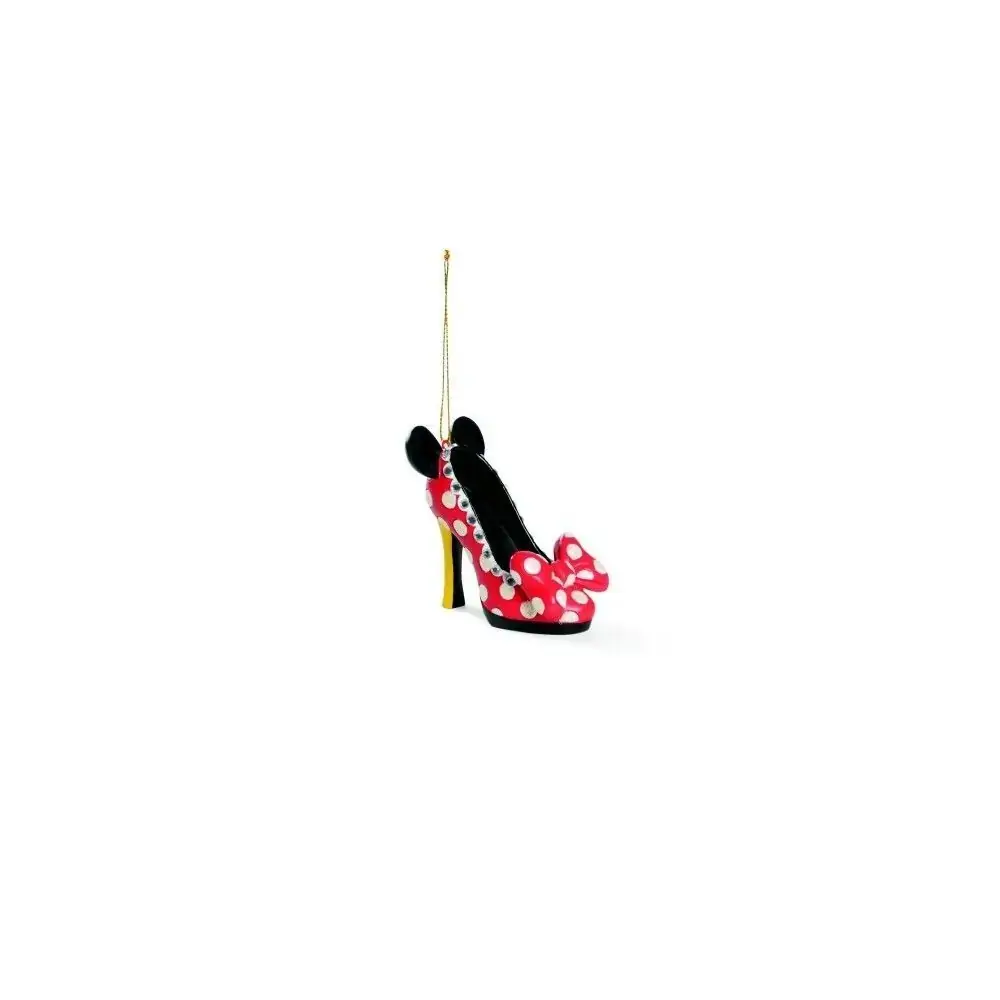 Enfeite Natal Cromus Sapato Minnie 8cm