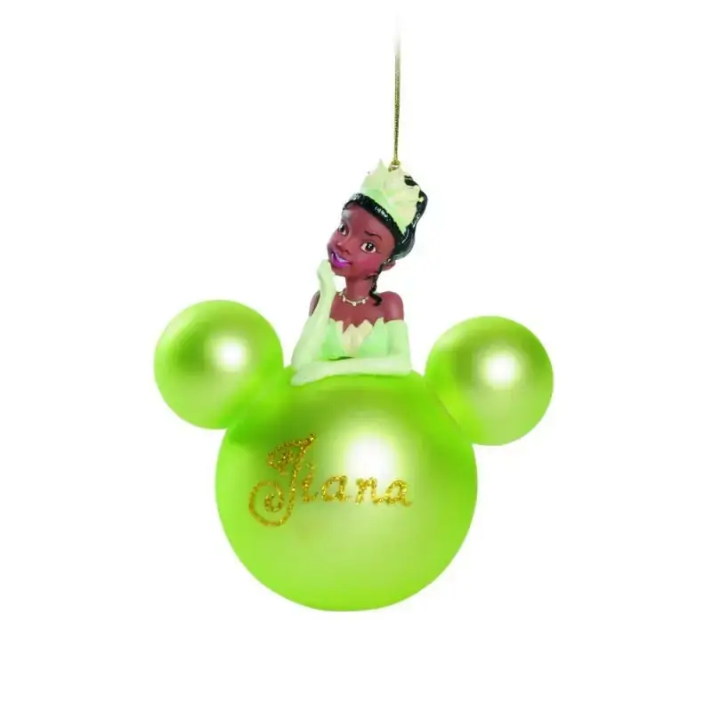 Enfeite Cromus Bola Natal Disney Tiana C/2