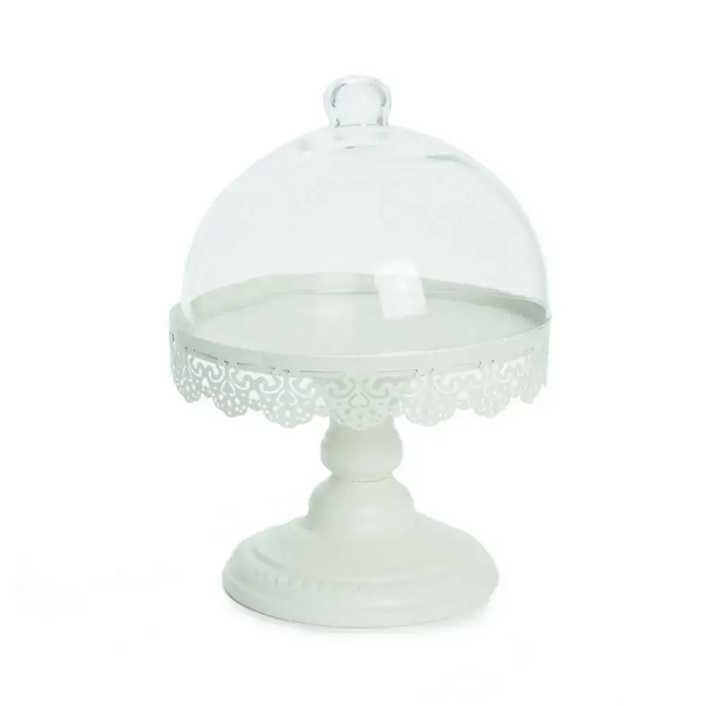 Cake Bailarina Cromus C/cupula Branco Borda Rendad