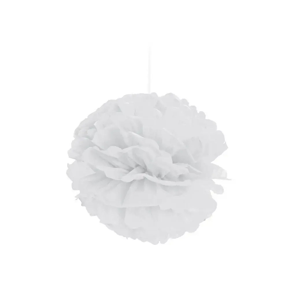 Pom Pom Cromus 30cm Branco C/2