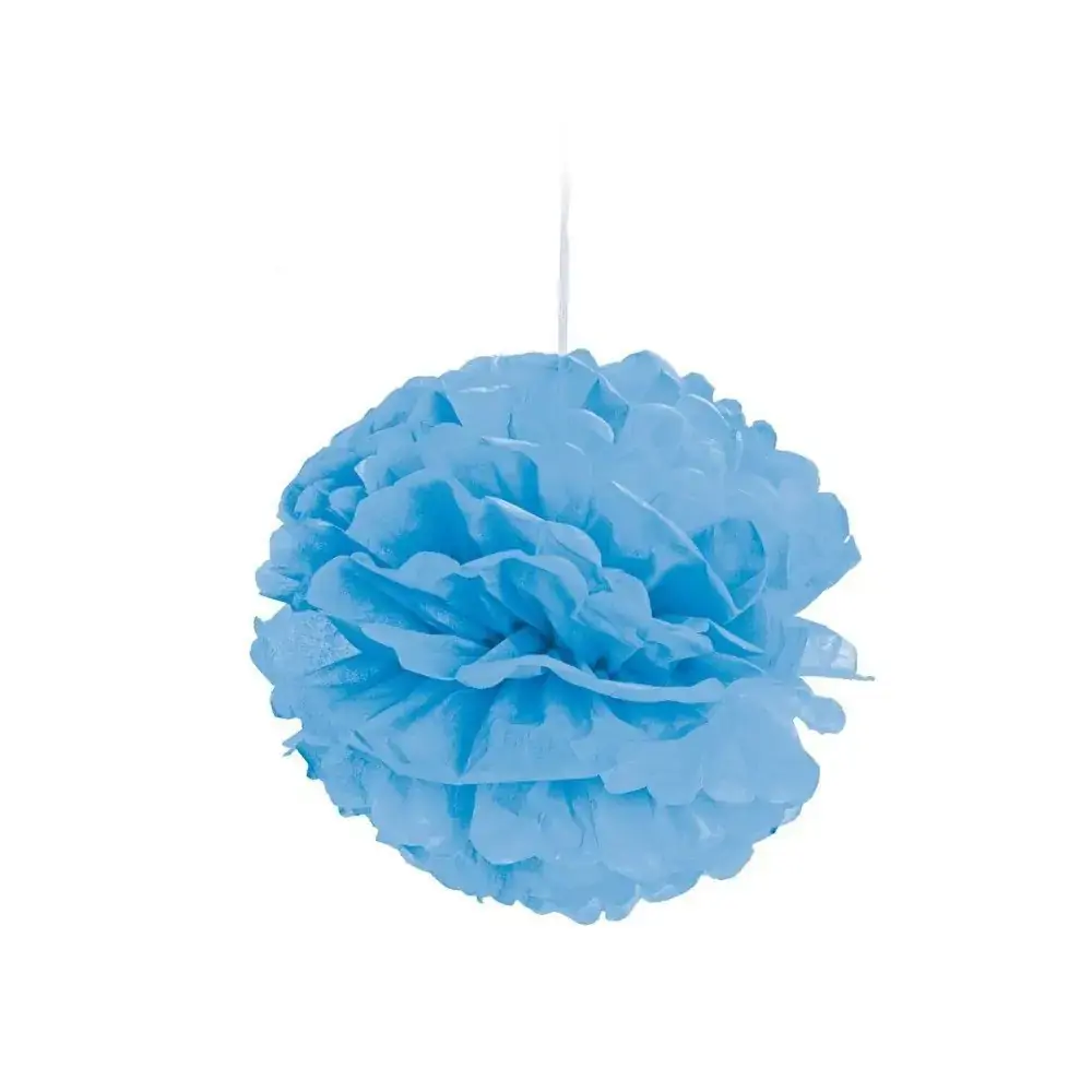 Pom Pom Cromus 30cm Azul C/2