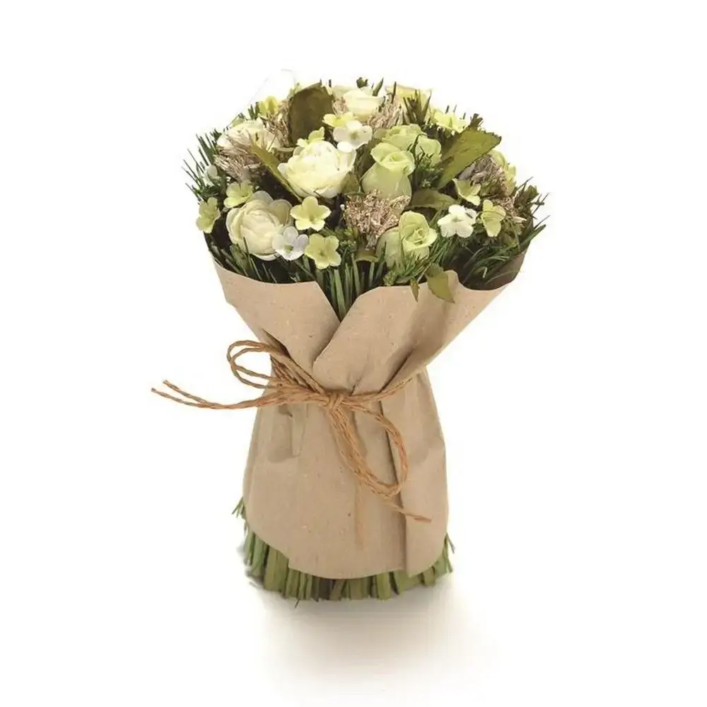 Bouquet Cromus Ranunculos E Botoes De Rosa Bca