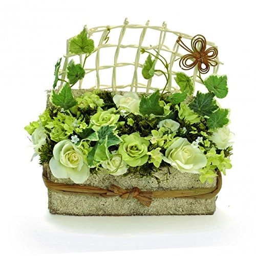 Arranjo Bouquet Cromus Cachepot 30cm C/cercado