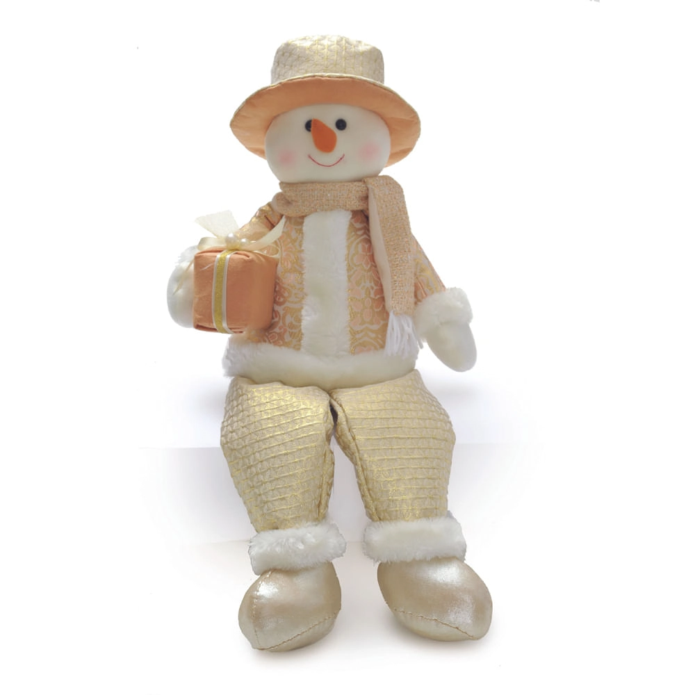 B.neve Sentado Com Presente Our/bra 55cm