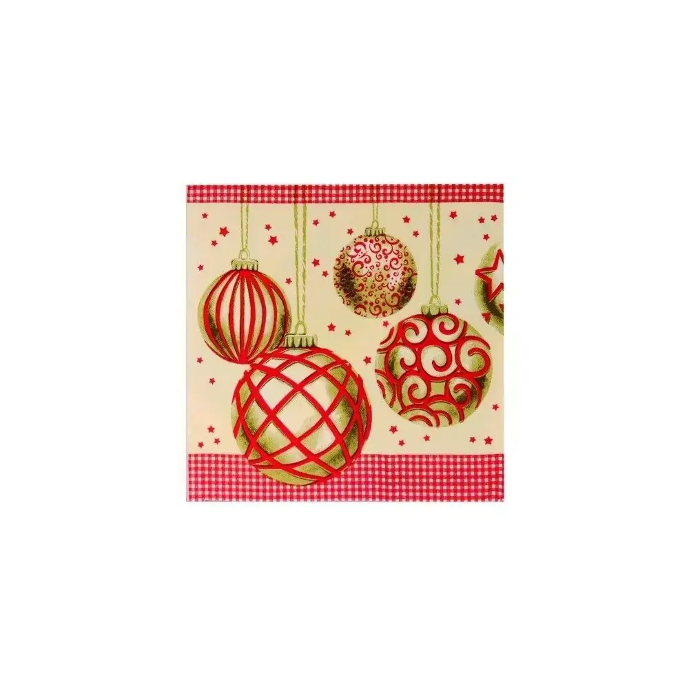 Guardanapo Cromus Bolas Natal C/20