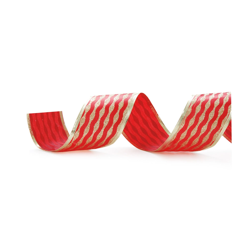 Fita Cromus Ondas Vrm/our 6,3cm