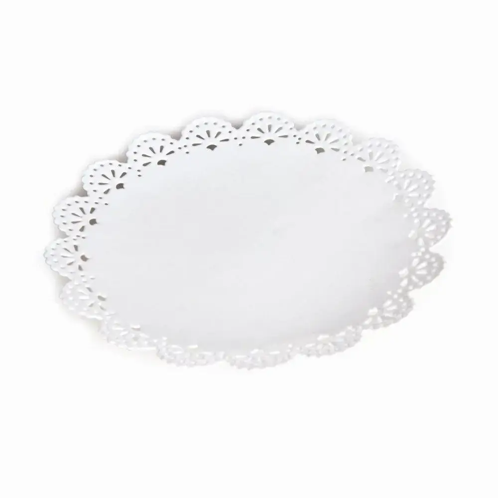 Bandeja P/bolo Cromus Redonda 18cm Branca