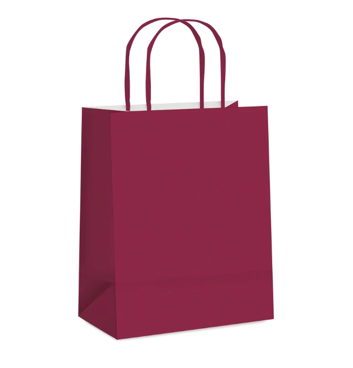 Sacola Papel 26x19,5x9,5 Marsala Cromus