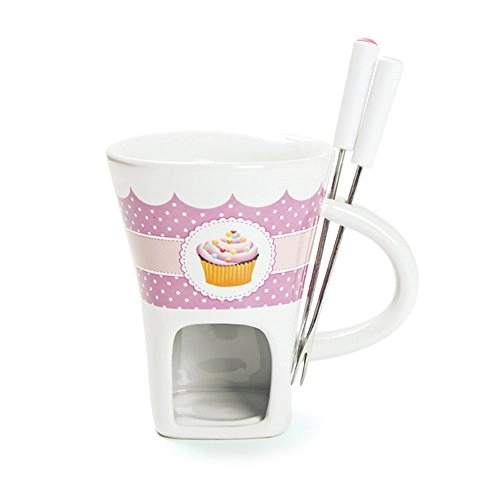 Kit Fondue Cromus Caneca P/2 Pessoas