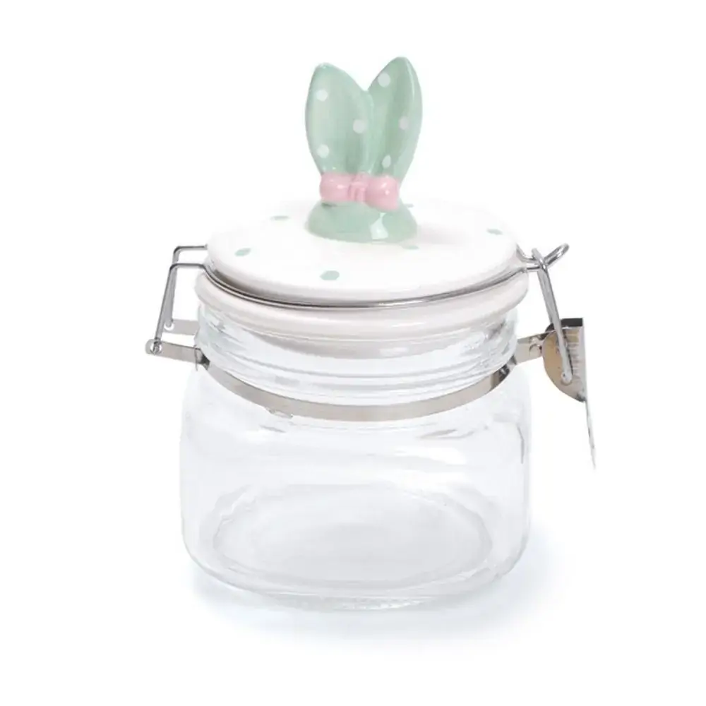 Pote Guloseima Cromus 16cm Vidro/ceramica