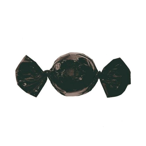 Emb Aluminio P/trufa Liso Preto 15cmx16c