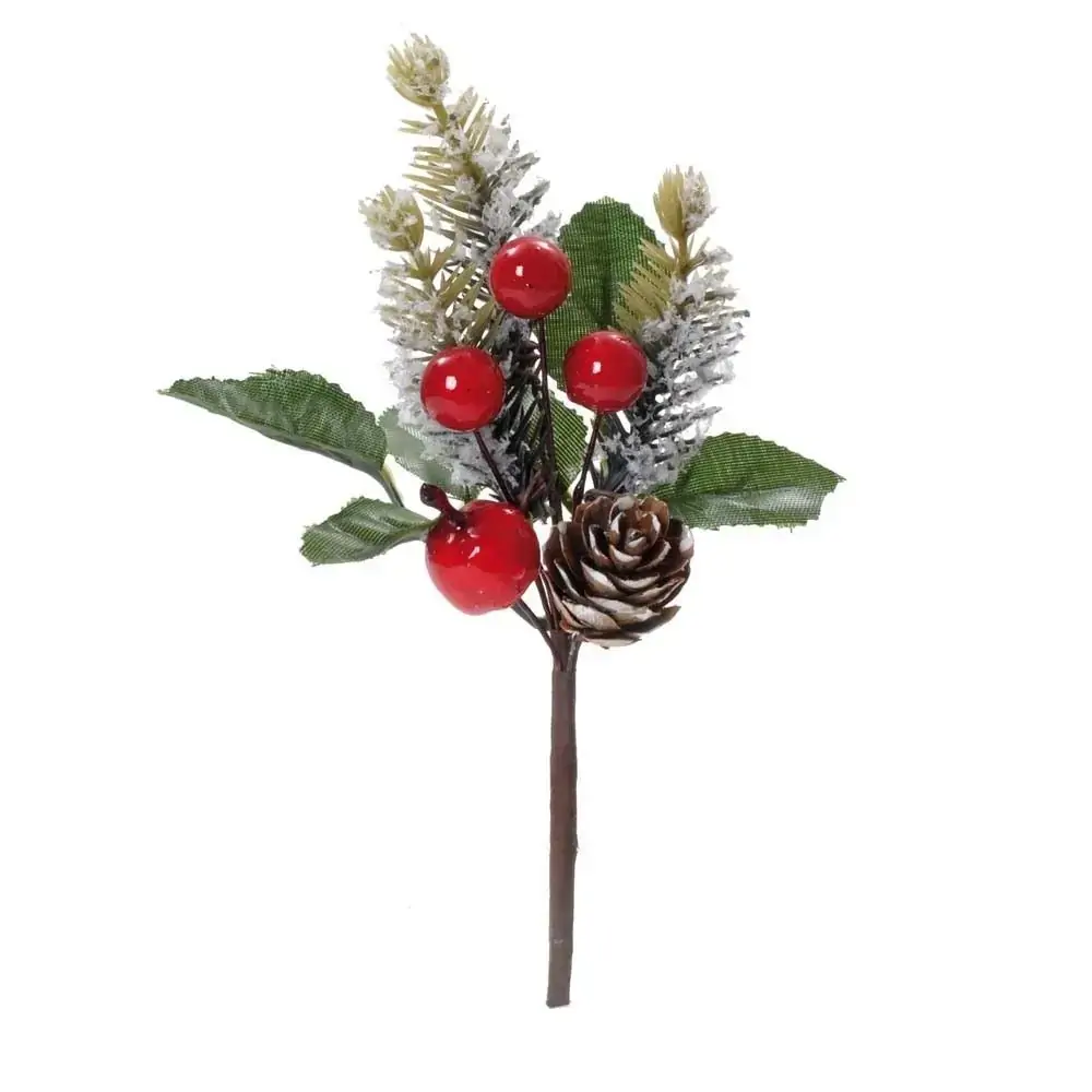 Enfeite Natal Cromus Pick Galhos/folhas/frutas