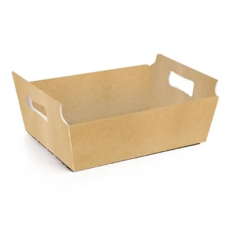 Cesta Cartao G Pardo 32x24x11 Cromus