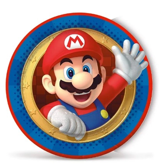 Prato Red Super Mario Sortido C/8