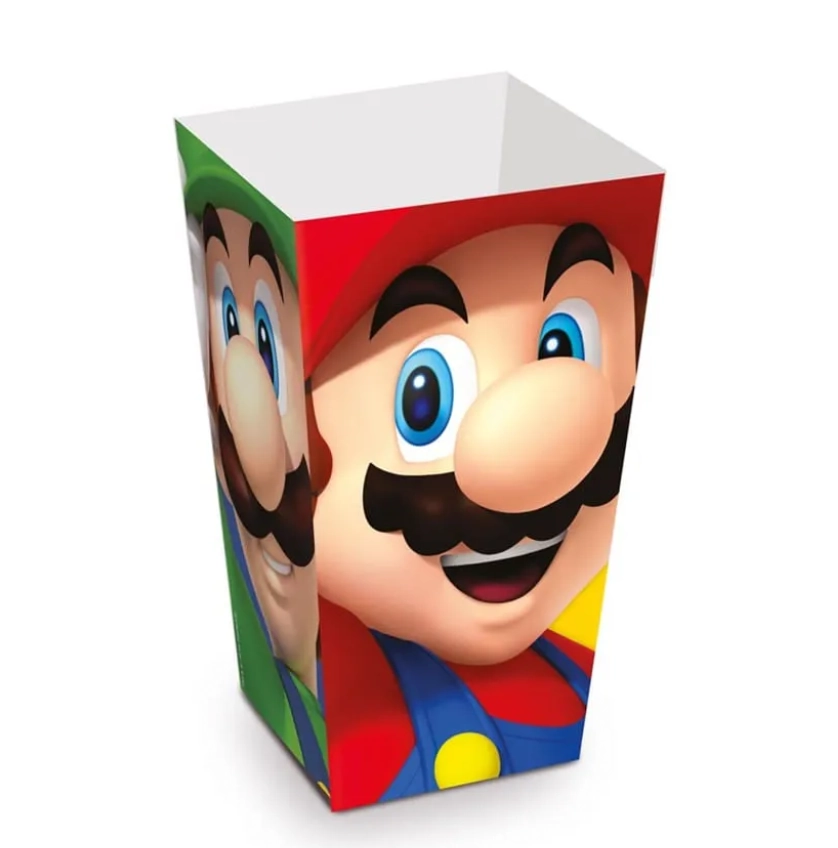 Caixa Pipoca Super Mario C/08
