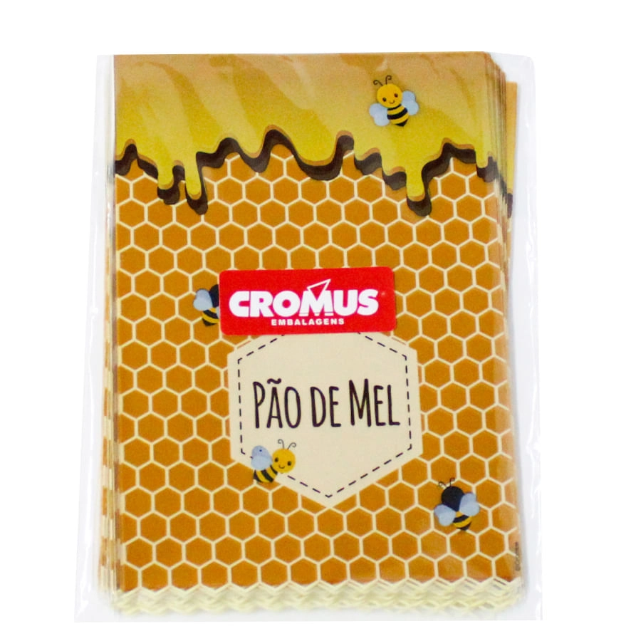 Saco 10x14 Pao De Mel Regist C/50 Cromus